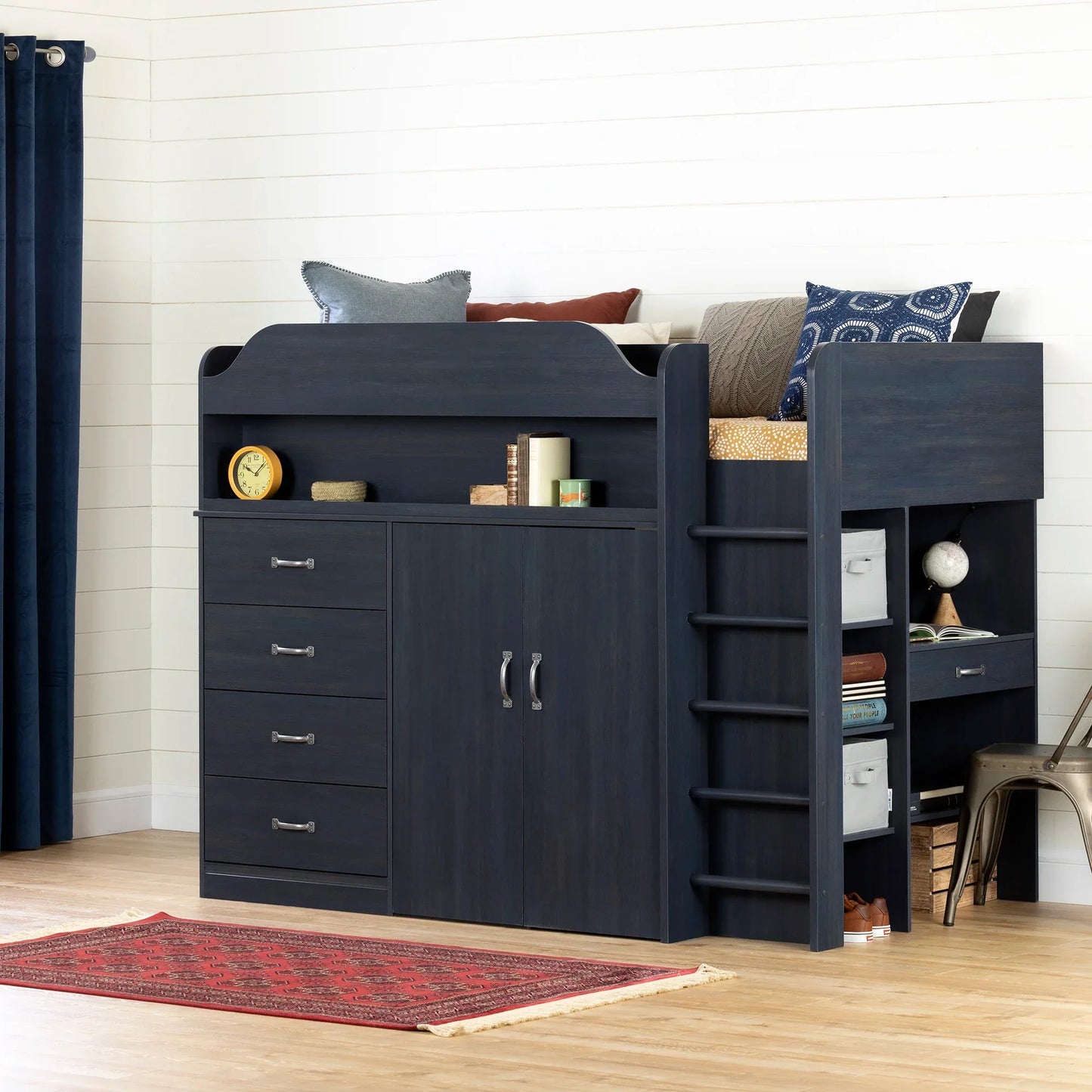 Loft Bed with Desk - Asten
