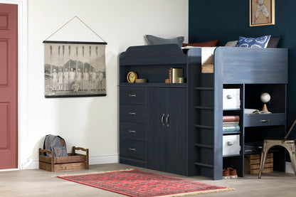 Loft Bed with Desk - Asten